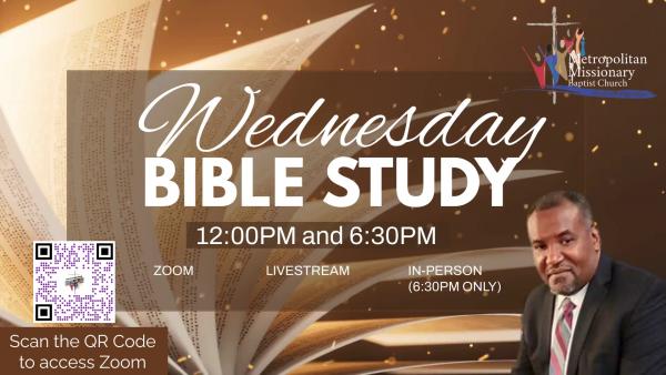 Wednesday Bible Study with QR2